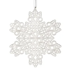 The Metropolitan Museum of Art 2023 Sterling Silver Snowflake Ornament Hot