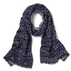 The Metropolitan Museum of Art African Geometric Patterns Unisex Wool-Blend Scarf Sale