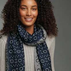 The Metropolitan Museum of Art African Geometric Patterns Unisex Wool-Blend Scarf Sale