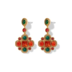 The Metropolitan Museum of Art Algerian Cluster Drop Earrings Fashion
