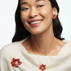 The Metropolitan Museum of Art Amaryllis Pendant Necklace Clearance