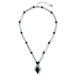 The Metropolitan Museum of Art American Deco Pendant Necklace And Long Pendant Earrings Set Online