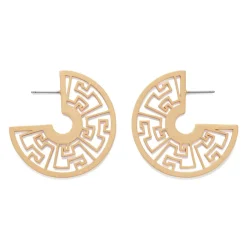 The Metropolitan Museum of Art Ancient Fretwork Earrings New