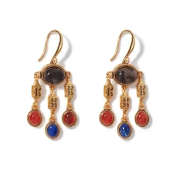 The Metropolitan Museum of Art Ancient Gems Chandelier Earrings Fashion