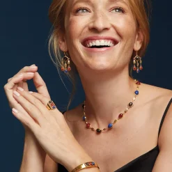 The Metropolitan Museum of Art Ancient Gems Multistone Statement Necklace New