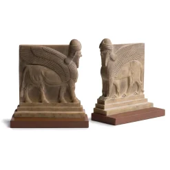 The Metropolitan Museum of Art Assyrian Palace Guard Bookends Outlet