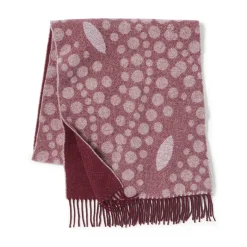 The Metropolitan Museum of Art Basket-Weave Pattern Reversible Wool Scarf Fashion