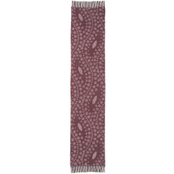 The Metropolitan Museum of Art Basket-Weave Pattern Reversible Wool Scarf Fashion