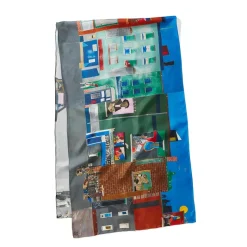 The Metropolitan Museum of Art Bearden The Block Oblong Silk Scarf Fashion