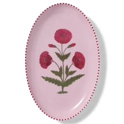 The Metropolitan Museum of Art Blooming Poppies Single Motif Serving Dish Sale
