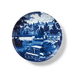 The Metropolitan Museum of Art Blue & White American River View Salad Plate Set Best
