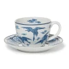 The Metropolitan Museum of Art Blue & White Cranes Teacup And Saucer Best