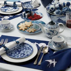 The Metropolitan Museum of Art Blue & White Cranes Teapot Outlet