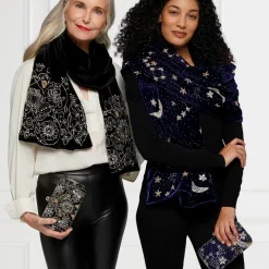 The Metropolitan Museum of Art British Floral Beaded Scarf Discount