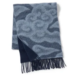 The Metropolitan Museum of Art Chinese Cloud Reversible Unisex Wool Scarf Outlet