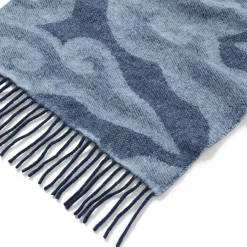 The Metropolitan Museum of Art Chinese Cloud Reversible Unisex Wool Scarf Outlet