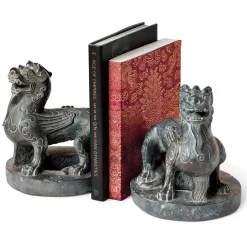 The Metropolitan Museum of Art Chinese Guardian Figure Bookends Sale
