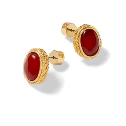 The Metropolitan Museum of Art Classical Carnelian Stud Earrings Discount