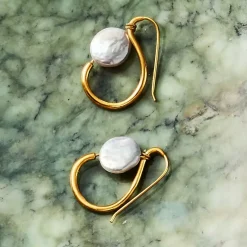 The Metropolitan Museum of Art Coin Pearl Earrings Clearance
