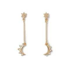 The Metropolitan Museum of Art Crescent Moon Drop Earrings Sale