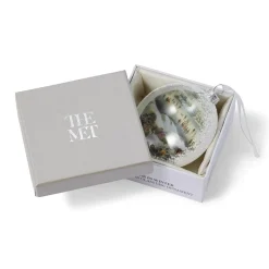 The Metropolitan Museum of Art Currier & Ives Central Park In Winter Glitter And Glass Disc Ornament Outlet