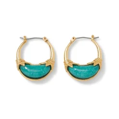 The Metropolitan Museum of Art Cypriot Jade Crescent Hoop Earrings Best