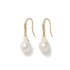 The Metropolitan Museum of Art Cypriot Twist Pearl Drop Earrings Clearance