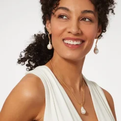 The Metropolitan Museum of Art Cypriot Twist Pearl Drop Earrings Clearance