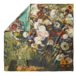 The Metropolitan Museum of Art Degas Impressions Double-Sided Square Silk Scarf Outlet