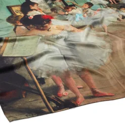 The Metropolitan Museum of Art Degas Impressions Double-Sided Square Silk Scarf Outlet