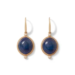 The Metropolitan Museum of Art Egyptian Hathor Lapis Drop Earrings Best