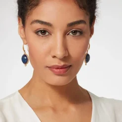 The Metropolitan Museum of Art Egyptian Hathor Lapis Drop Earrings Best