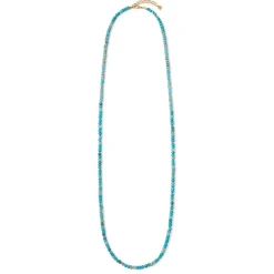 The Metropolitan Museum of Art Egyptian Hathor Turquoise Long Necklace Fashion