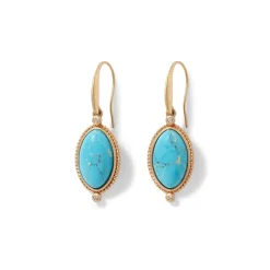 The Metropolitan Museum of Art Egyptian Hathor Turquoise Drop Earrings Discount