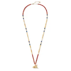 The Metropolitan Museum of Art Egyptian New Kingdom Cat Beaded Pendant Necklace New