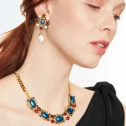 The Metropolitan Museum of Art Ellen Jeweled Earrings Online