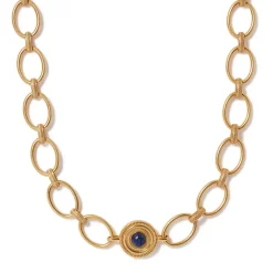 The Metropolitan Museum of Art Etruscan Lapis Chain Necklace Discount