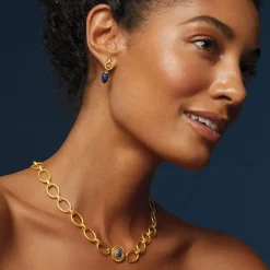 The Metropolitan Museum of Art Etruscan Lapis Doorknocker Earrings Outlet