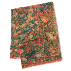 The Metropolitan Museum of Art Flora And Fauna Oversize Cashmere-Blend Shawl Fashion