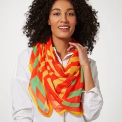 The Metropolitan Museum of Art Gee'S Bend Kennedy Basket-Weave Oversize Square Scarf Fashion
