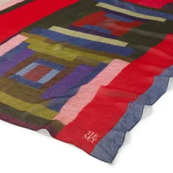 The Metropolitan Museum of Art Gee'S Bend Pettway Quilt Design Oblong Silk Scarf Sale