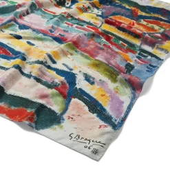 The Metropolitan Museum of Art Georges Braque Boats On The Beach At L'Estaque Square Silk Scarf Hot