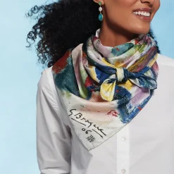 The Metropolitan Museum of Art Georges Braque Boats On The Beach At L'Estaque Square Silk Scarf Hot