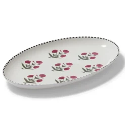 The Metropolitan Museum of Art Good Earth Blooming Poppies Serving Dish Sale