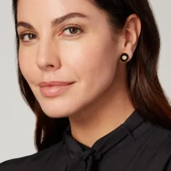 The Metropolitan Museum of Art Hand-Enameled Jeweled Earrings Clearance