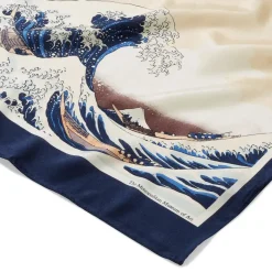 The Metropolitan Museum of Art Hokusai Great Wave Oblong Silk Scarf Online