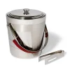 The Metropolitan Museum of Art Italian Armor Etched Stainless Steel Ice Bucket Best