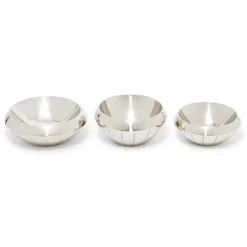 The Metropolitan Museum of Art Italian Armor Etched Stainless Steel Snack Bowls Clearance
