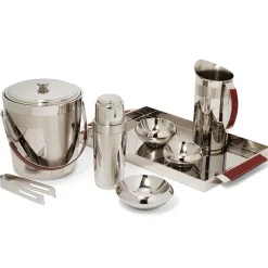 The Metropolitan Museum of Art Italian Armor Etched Stainless Steel Snack Bowls Clearance