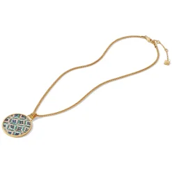 The Metropolitan Museum of Art Iznik Cintamani Enamel Pendant Necklace Fashion